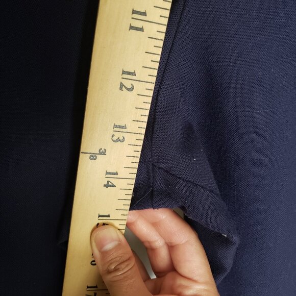 Briggs Woman Navy Blue Formal Pants Size 18 - Picture 3 of 15